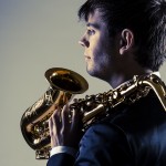 Saxofonist Tomas Delfgaauw